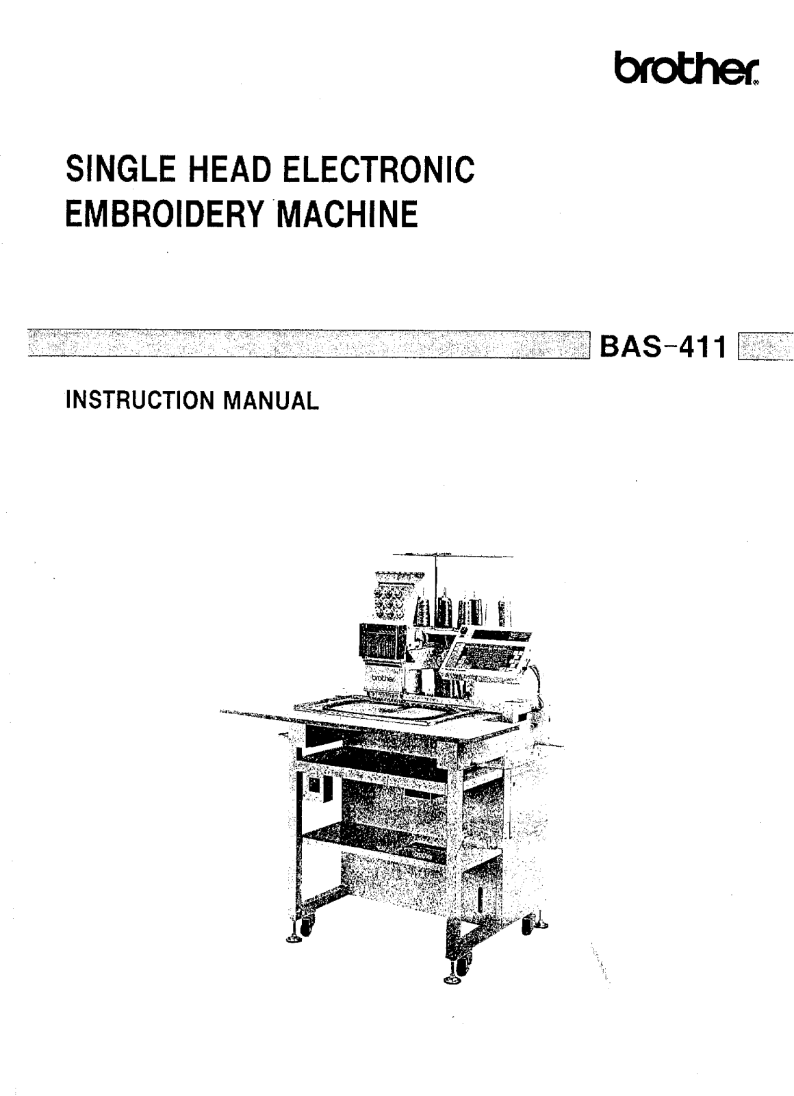 Brother BAS-411 User Manual