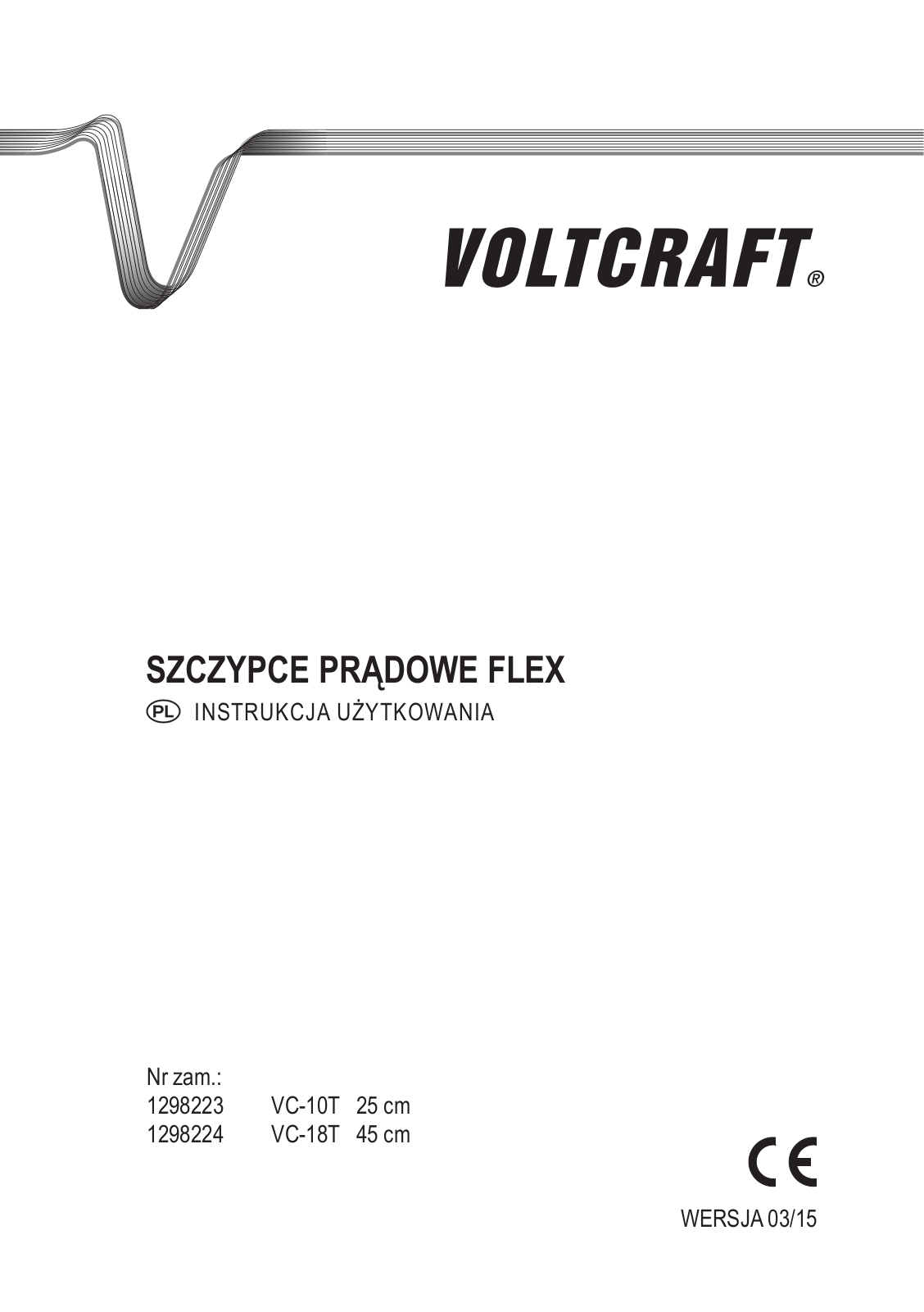 VOLTCRAFT VC-10T, VC-18T User guide