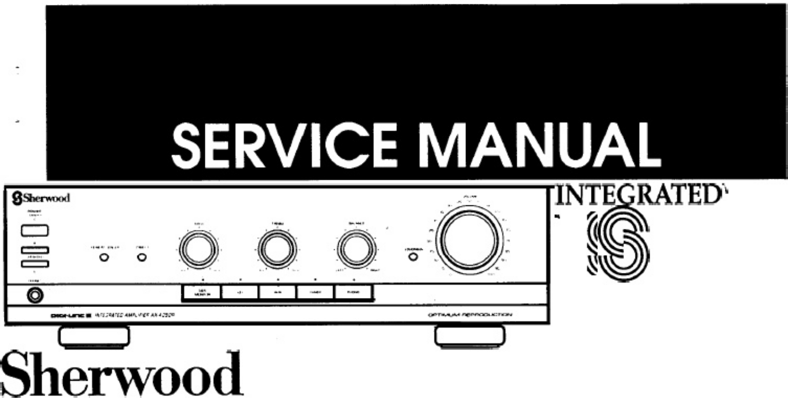 Sherwood AX-4050R Schematic