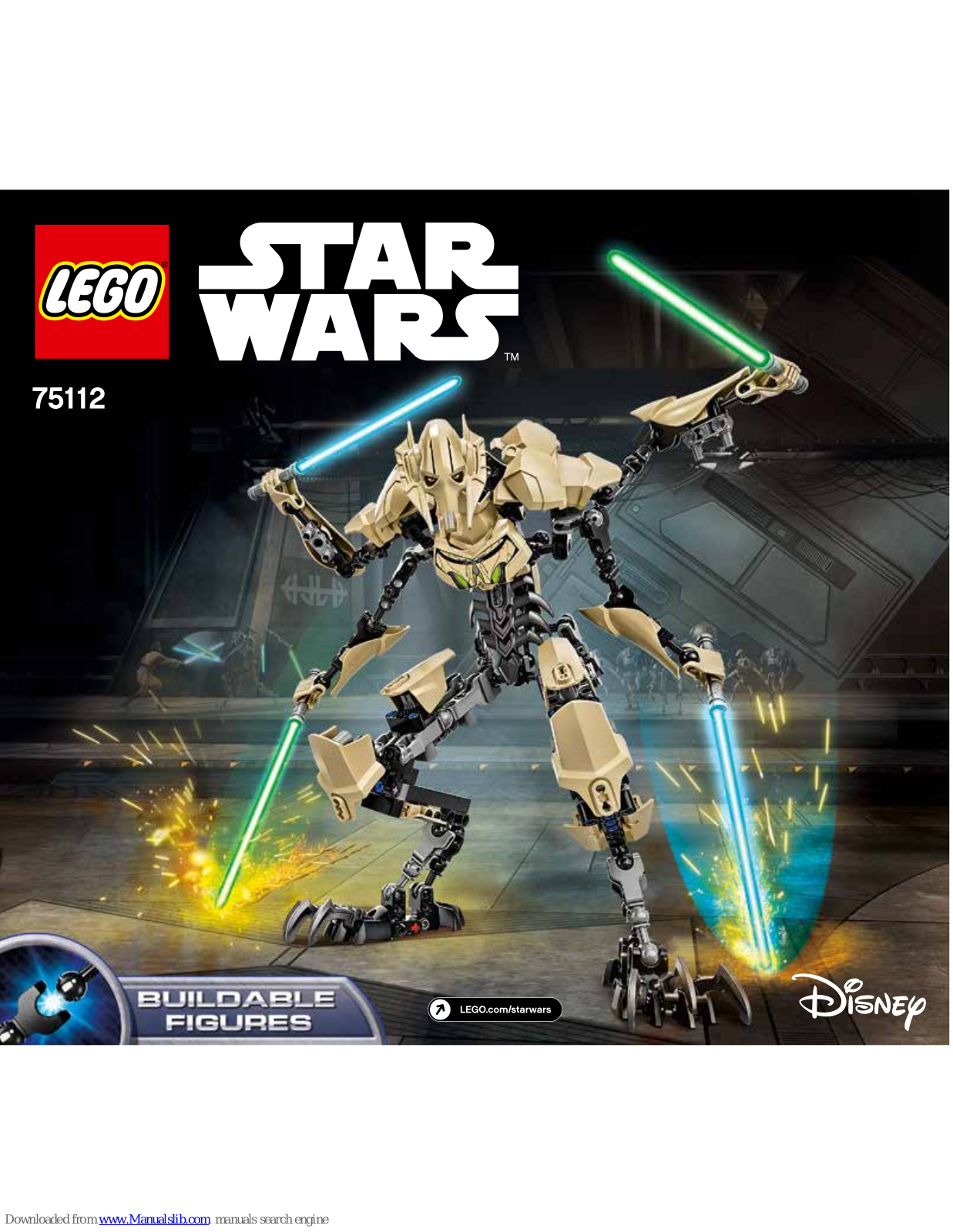 LEGO STAR WARS 75112 Assembly Manual