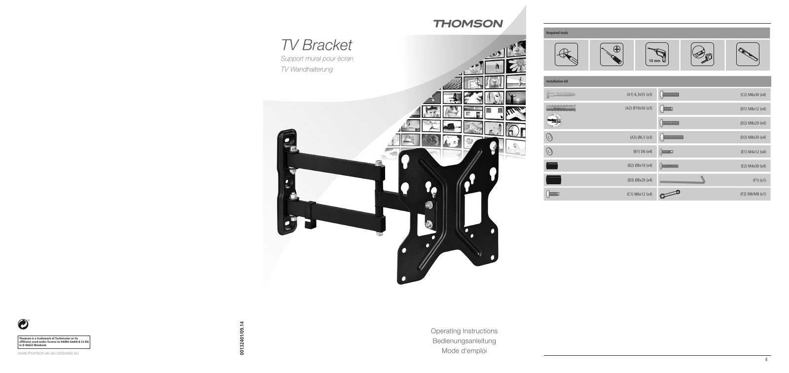 Thomson WAB846 User Manual