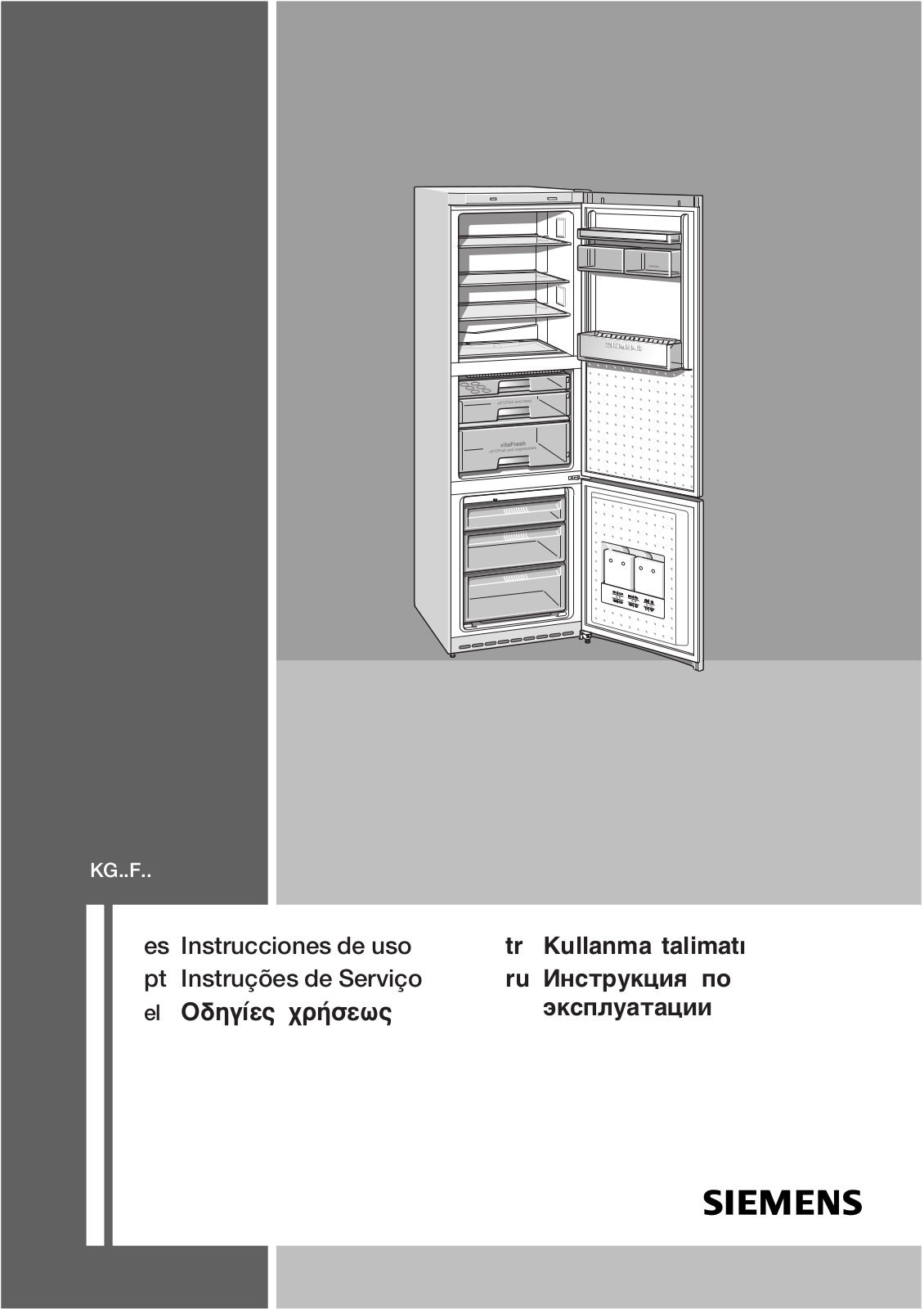 Siemens KG39FPY23R User Manual