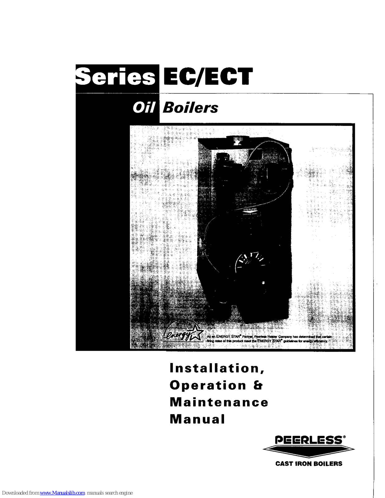 PeerlessBoilers ECT-03-120, ECT-04-125, ECT-04-150, ECT-04-175, ECT-05-175 Installation, Operation & Maintenance Manual - ManualMachine.com