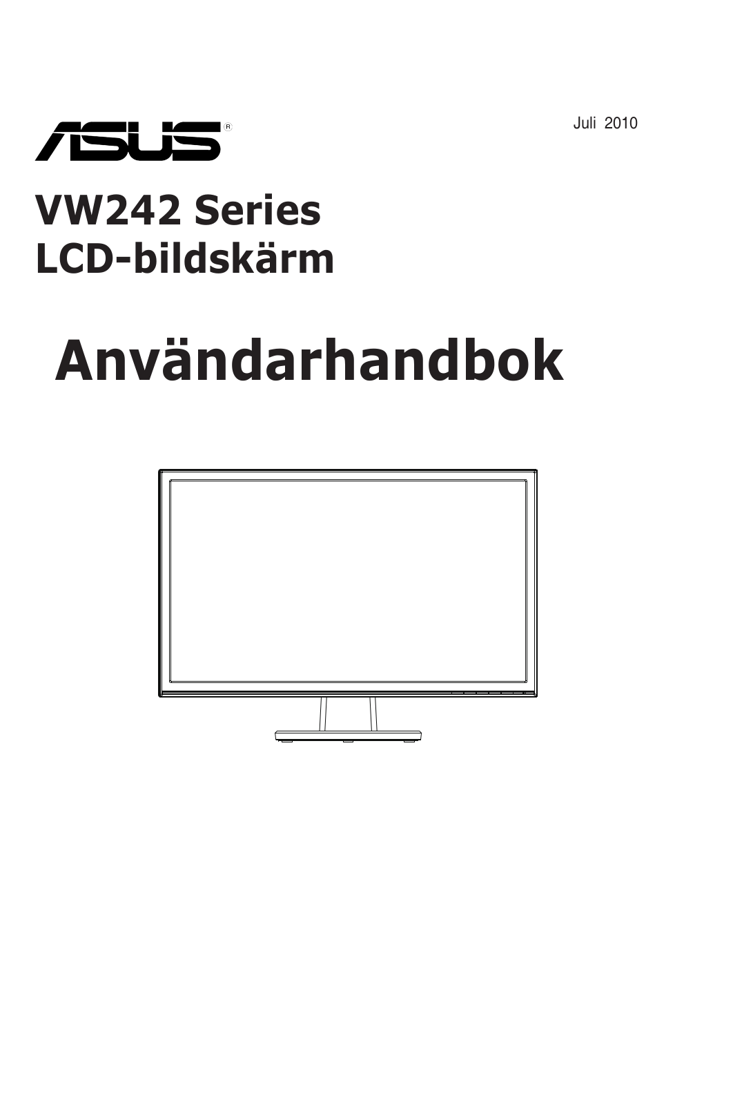 Asus VW242D, VW242S, VW242T, VW242H, VW242N User Manual