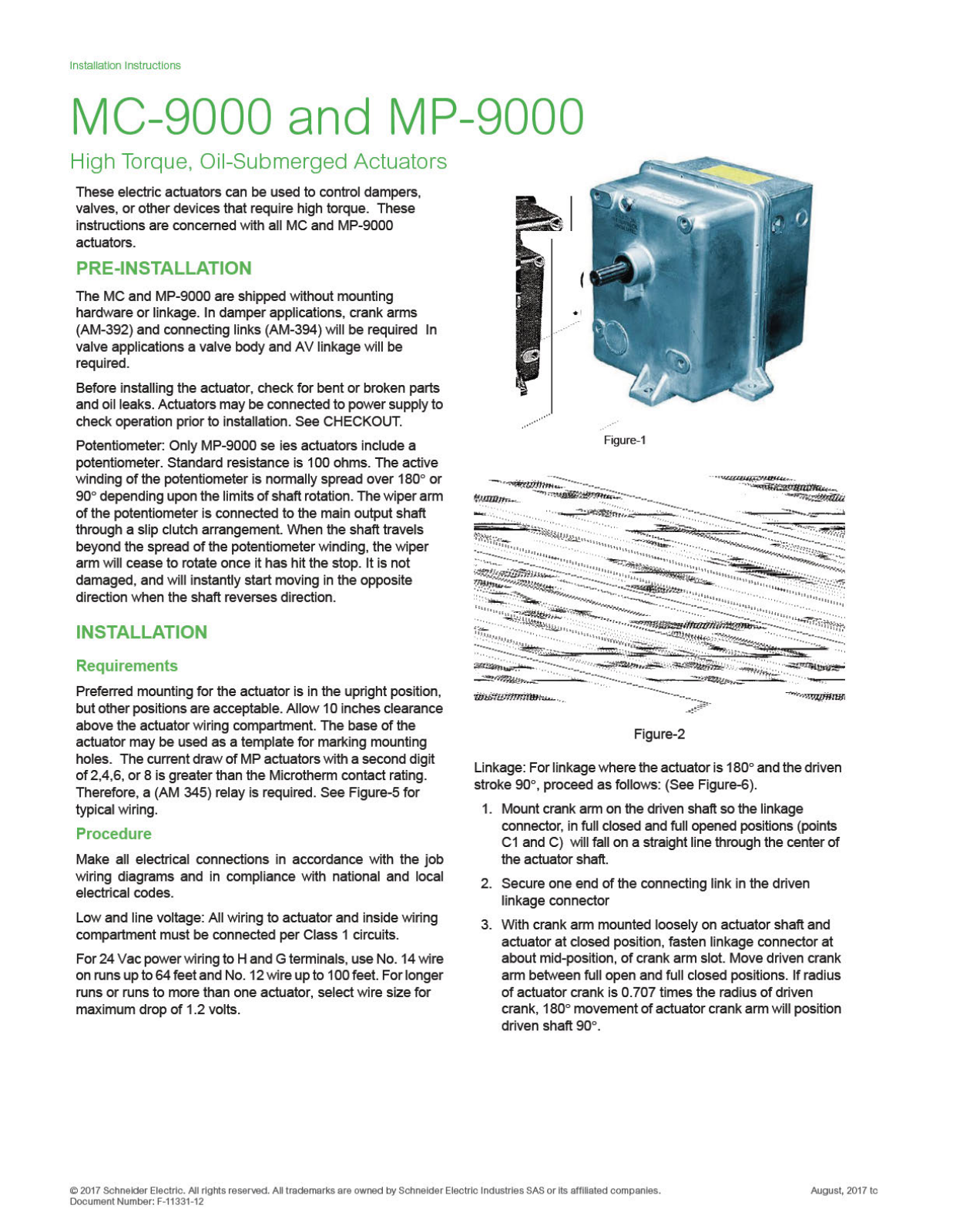 Schneider Electric MP-9000, MC-9000 Data Sheet