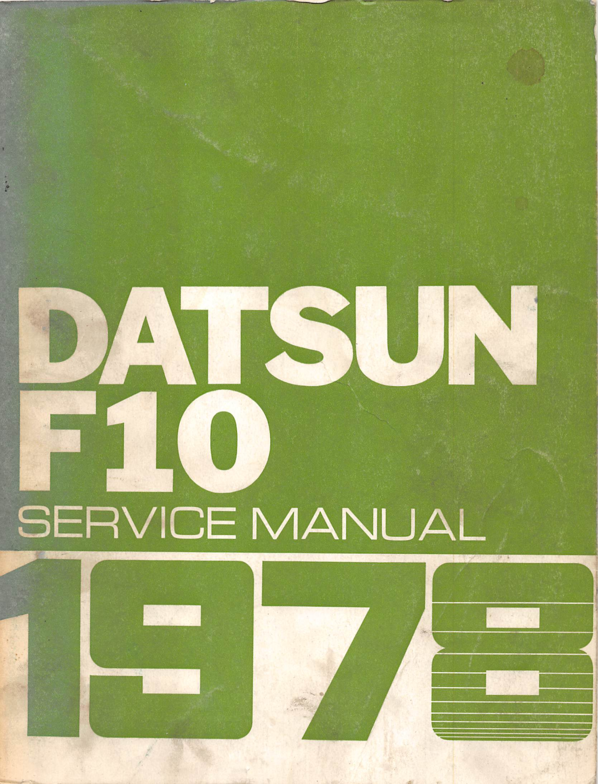 Nissan Cherry 1978 User Manual