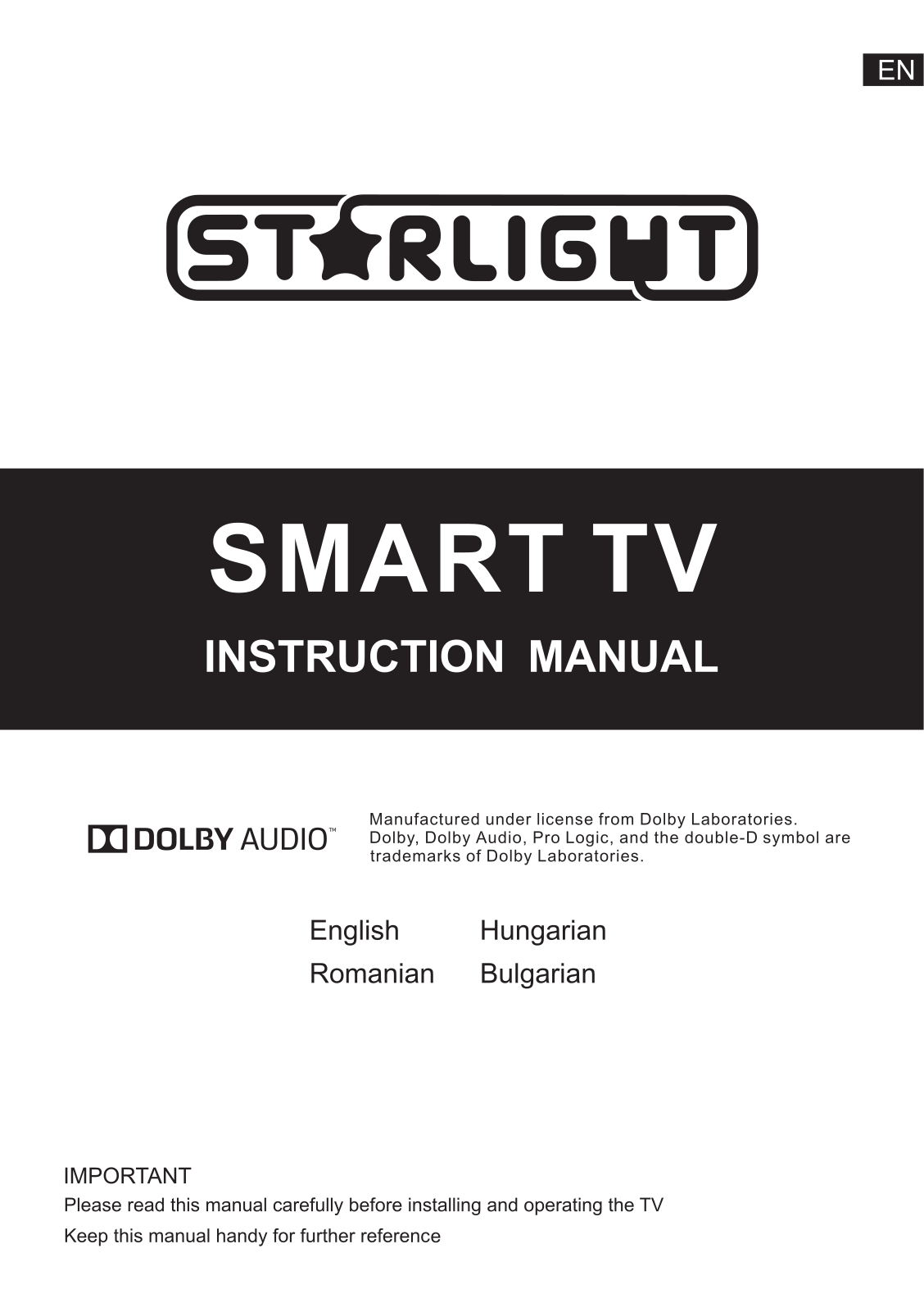 Star-Light 32DM6600 User Manual