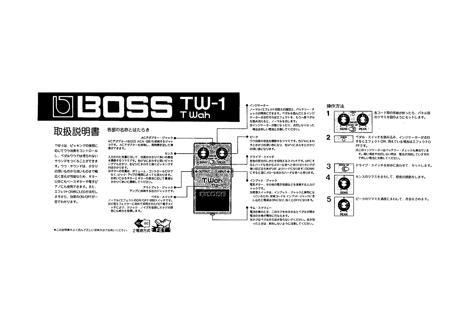 Roland TW-1 User Manual