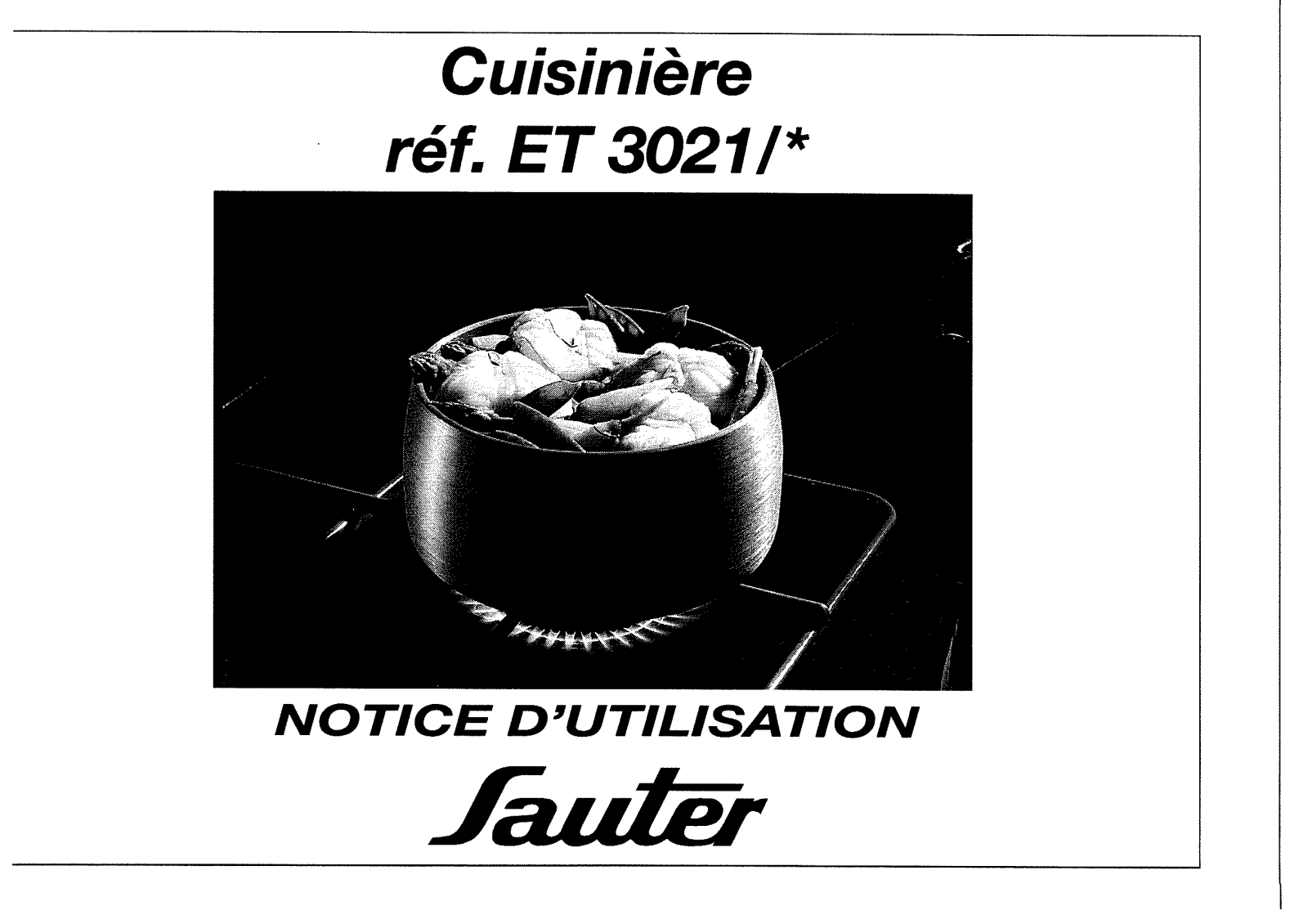 Sauter ET3021 User Manual