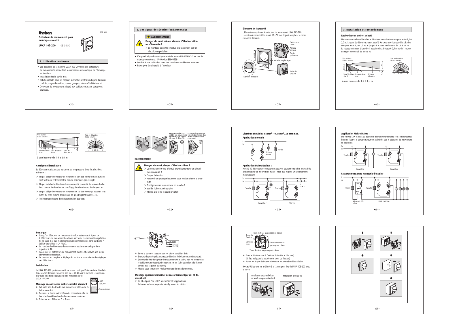 Theben LUXA 103-200 User Manual