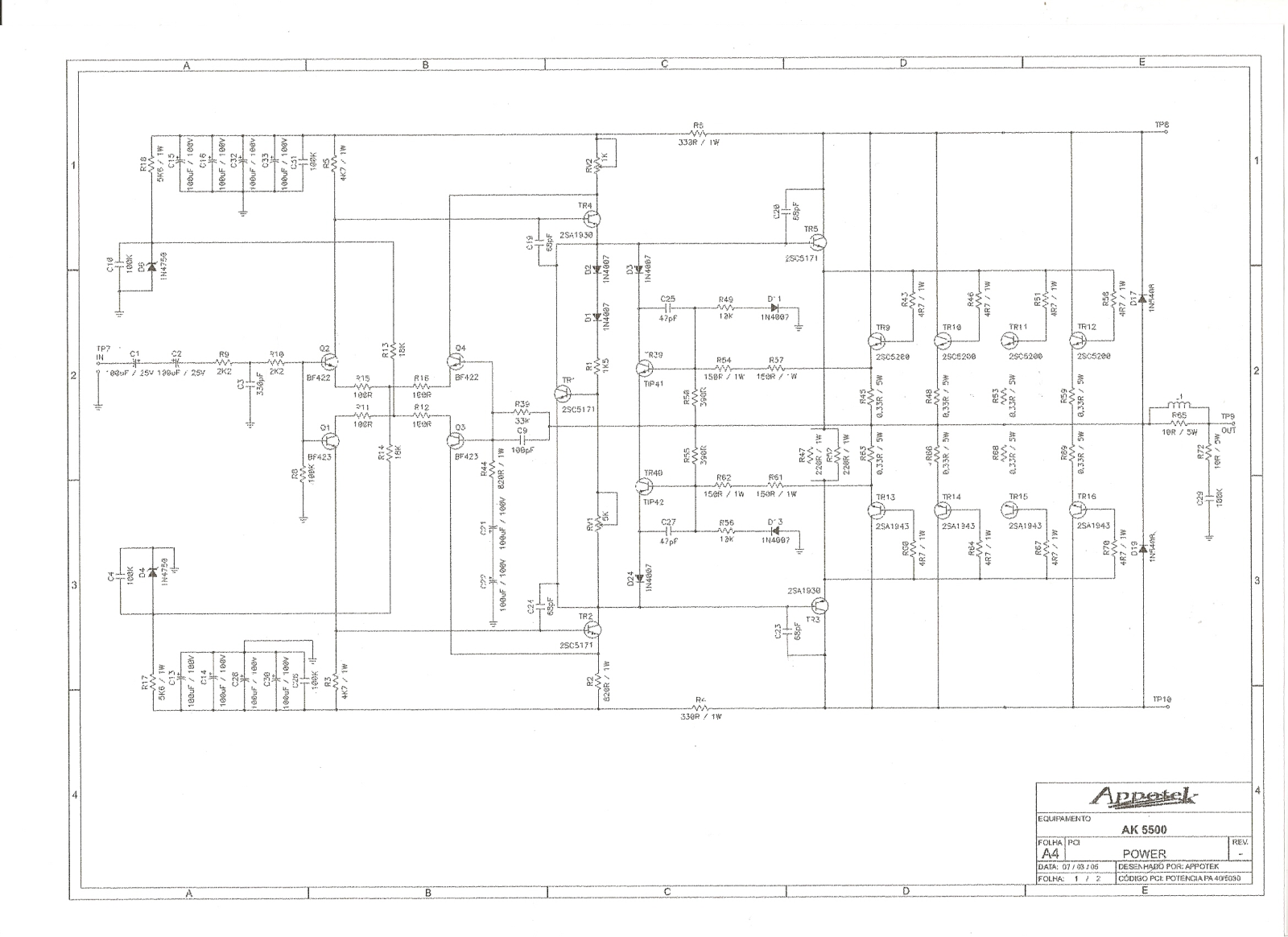 APPOTEK AK-5500 Schematic - ManualMachine.com