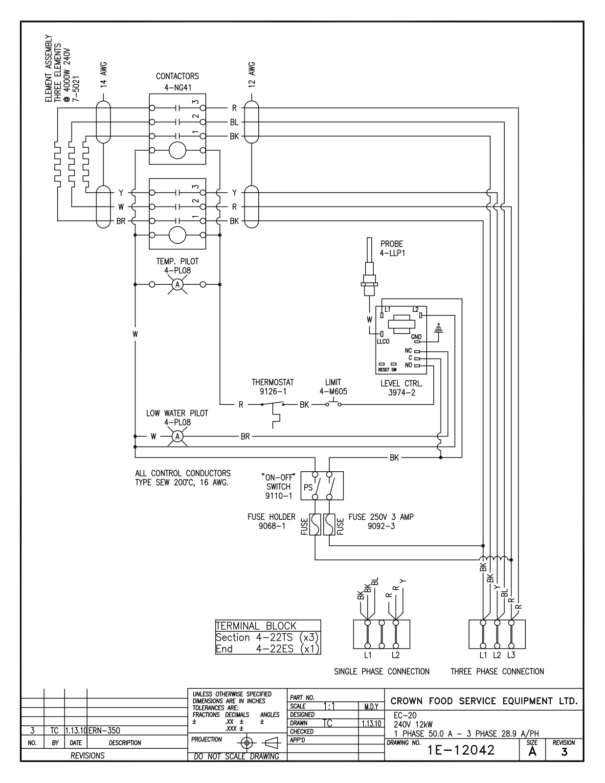 Intek EC-20T 240V 12 kW Service Manual