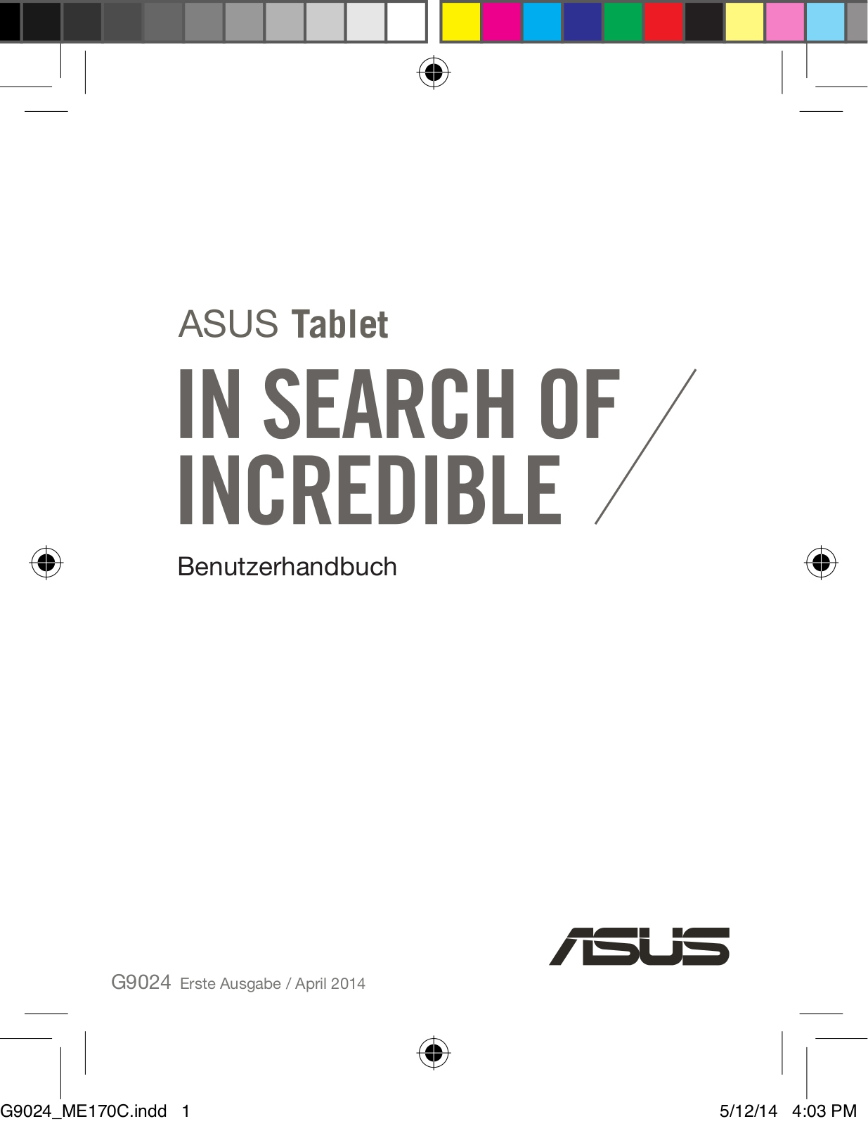 ASUS g9024 User Manual