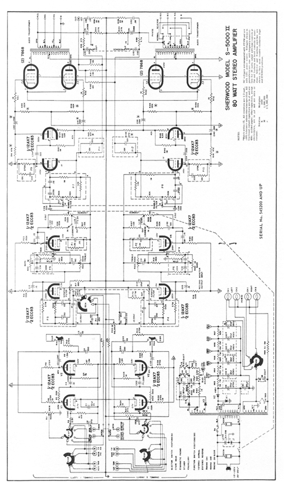 Sherwood S-5000 Mk2 Schematic