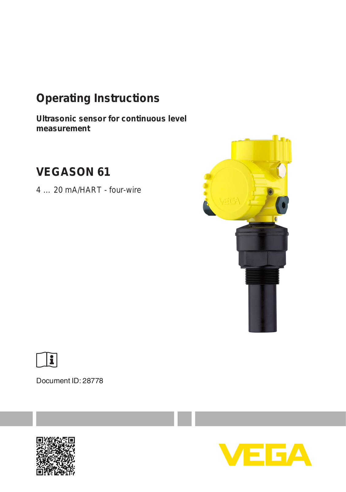 VEGA SON61 User Manual