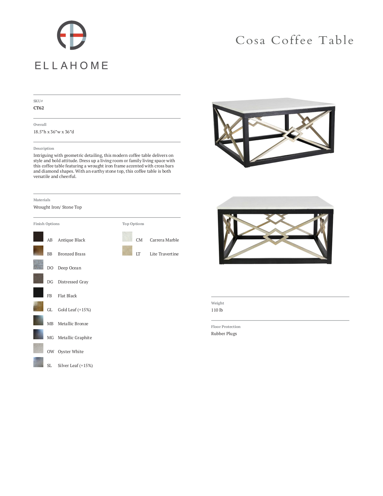 ellahome FRQP1496 Specifications - ManualMachine.com