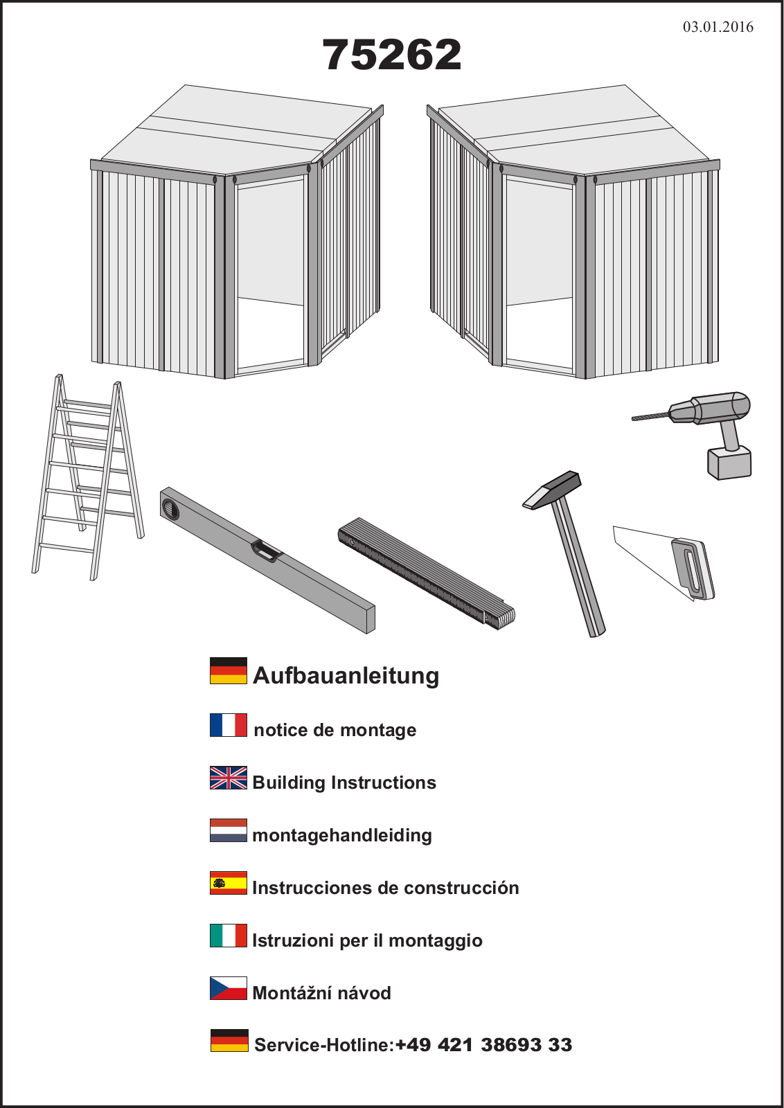 KONIFERA Eina Assembly instructions