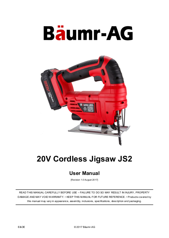 Baumr-AG JS2 User Manual