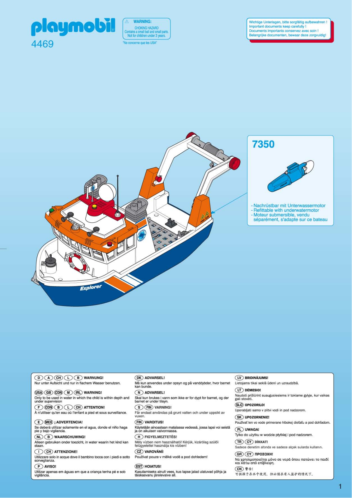 Playmobil 4469 Instructions