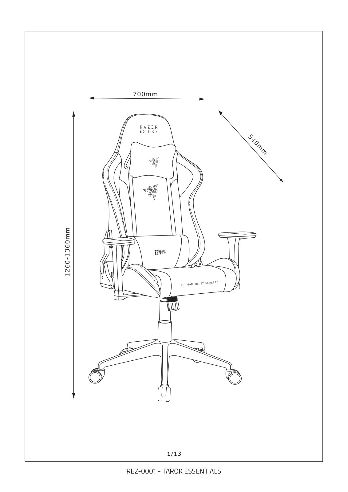 Razer REZ-0001 User Manual