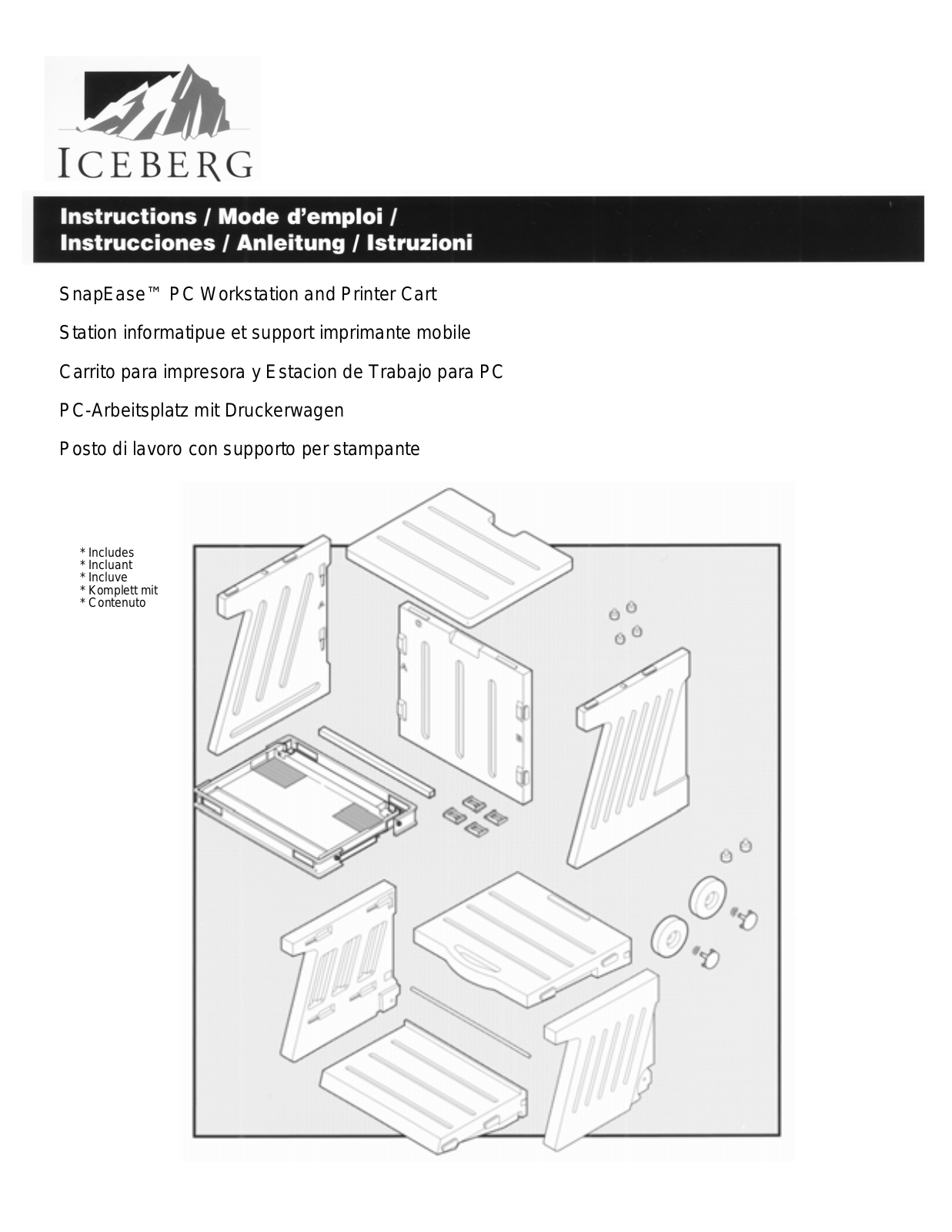 Iceberg 71001 User Manual