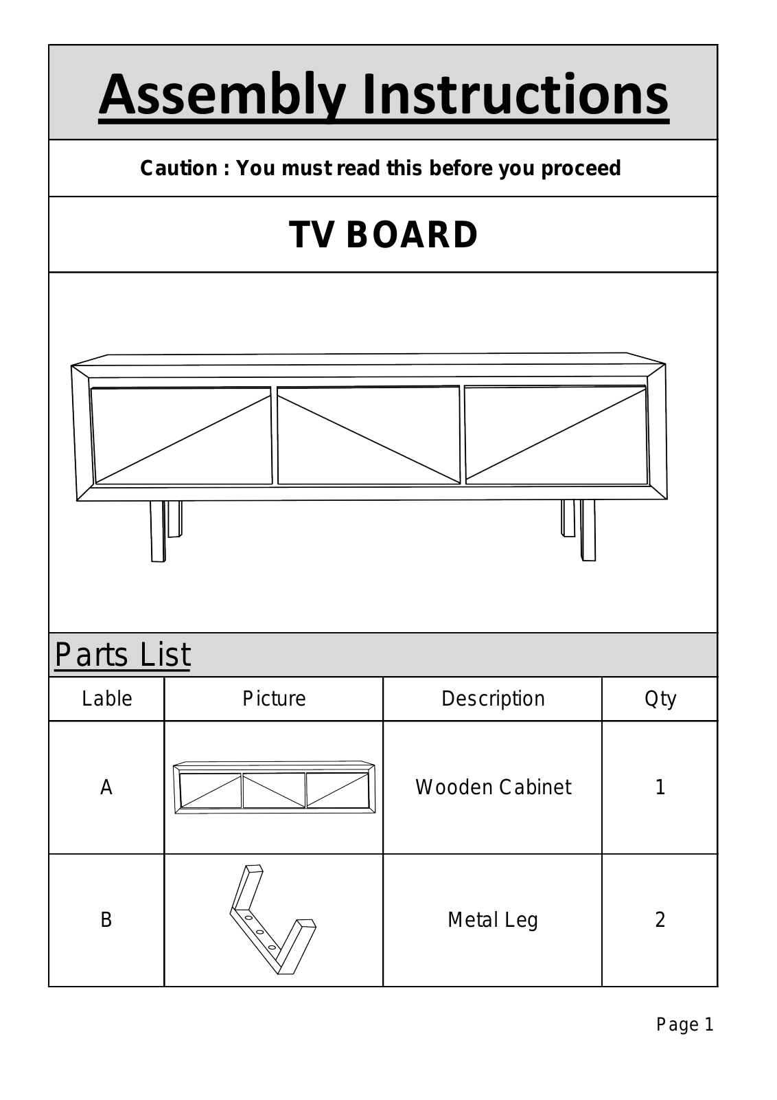 Union Rustic W002027694 Installation & Assembly - ManualMachine.com