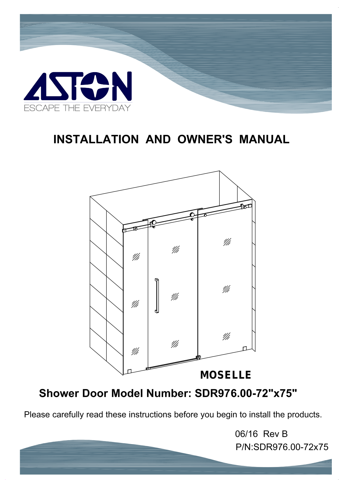 Aston UZO1219 Installation & Assembly - ManualMachine.com