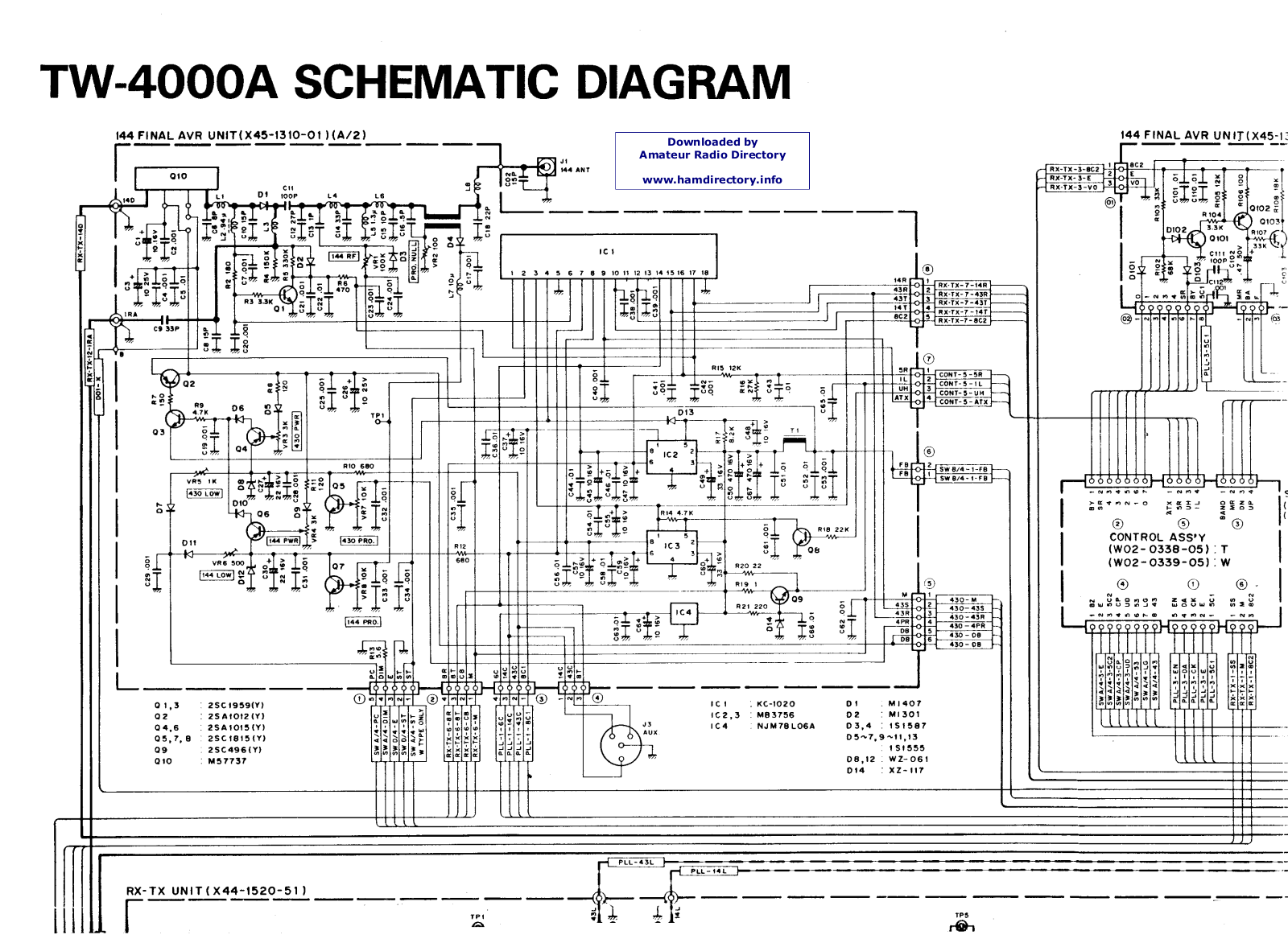 Kenwood TW4000 User Manual