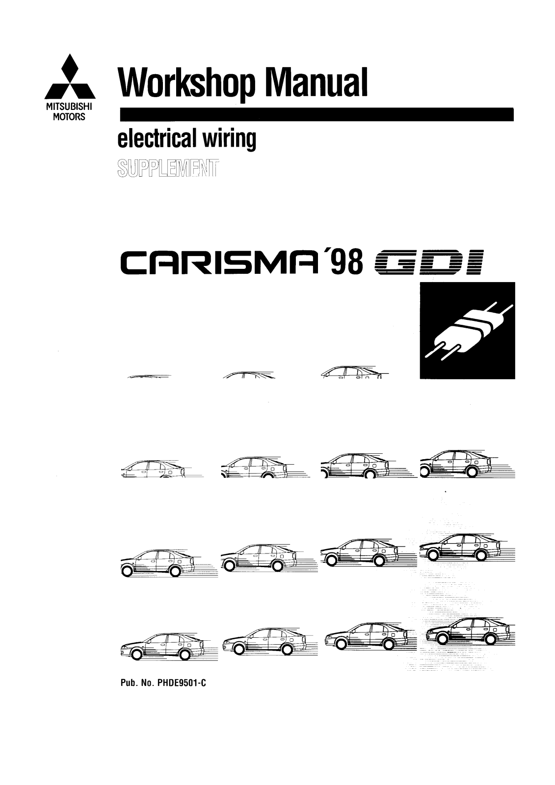 Mitsubishi Carisma 1998 User Manual