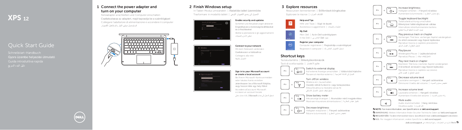 Dell XPS 12 9Q33 User Manual