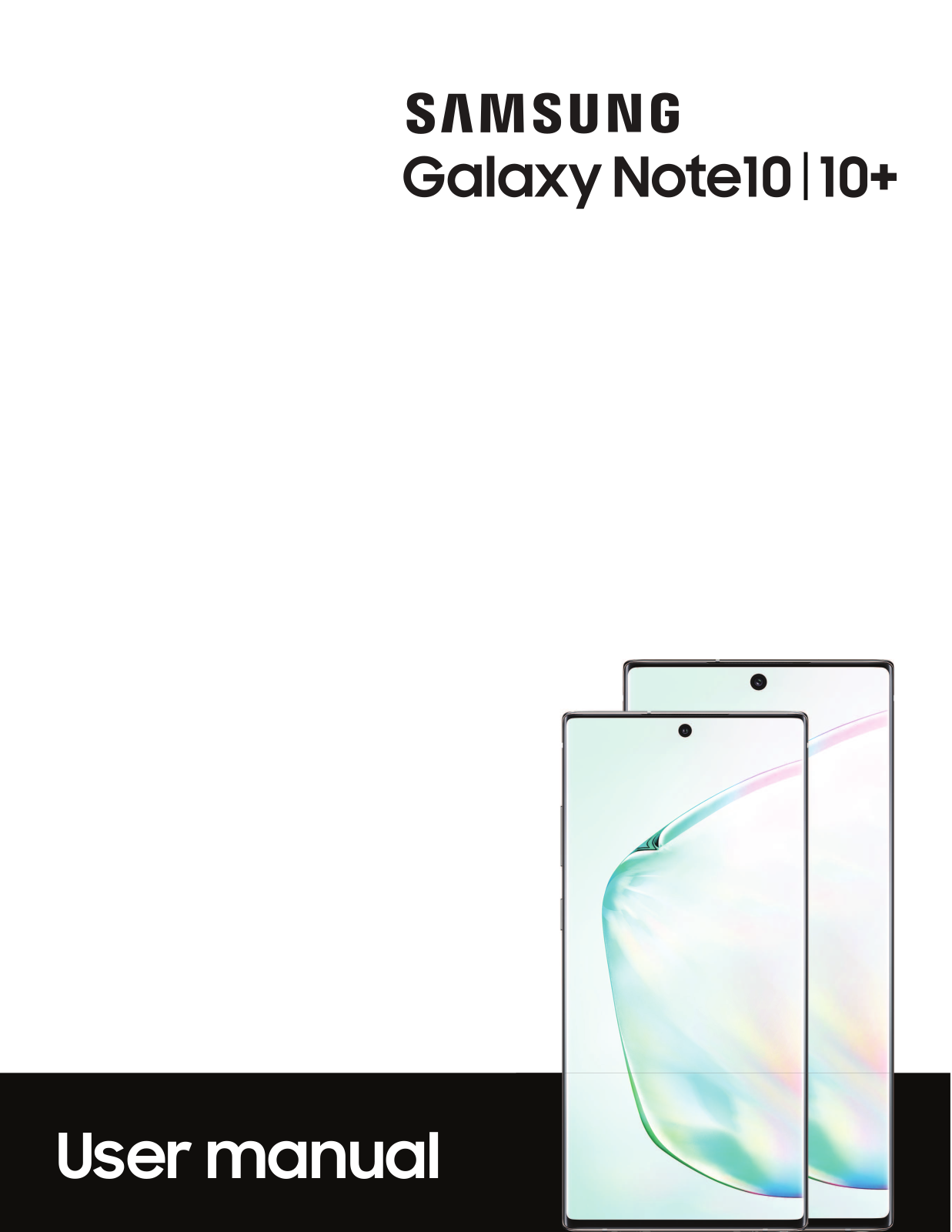 Samsung Galaxy Note 10 User Manual