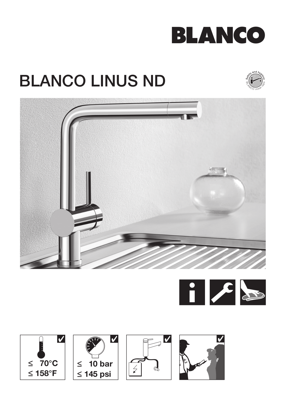 Blanco LINUS ND User Manual