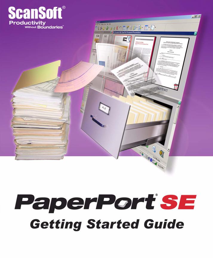 scansoft paperport 11 and windows 10