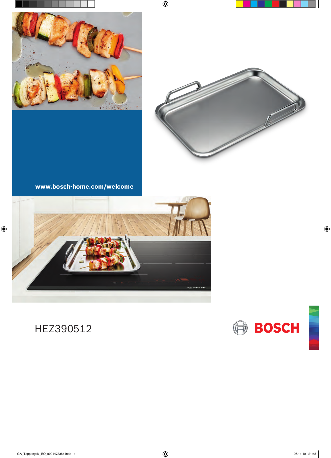 Bosch HEZ390512 Instructions for Use