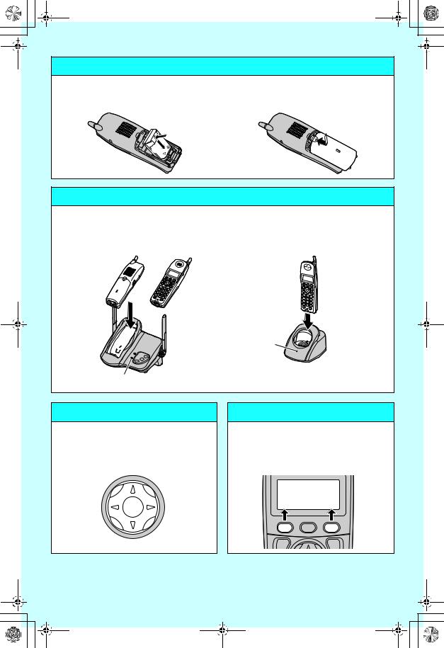 Panasonic KX-TG5423, KX-TG5422, KX-TG5421 Quick guide