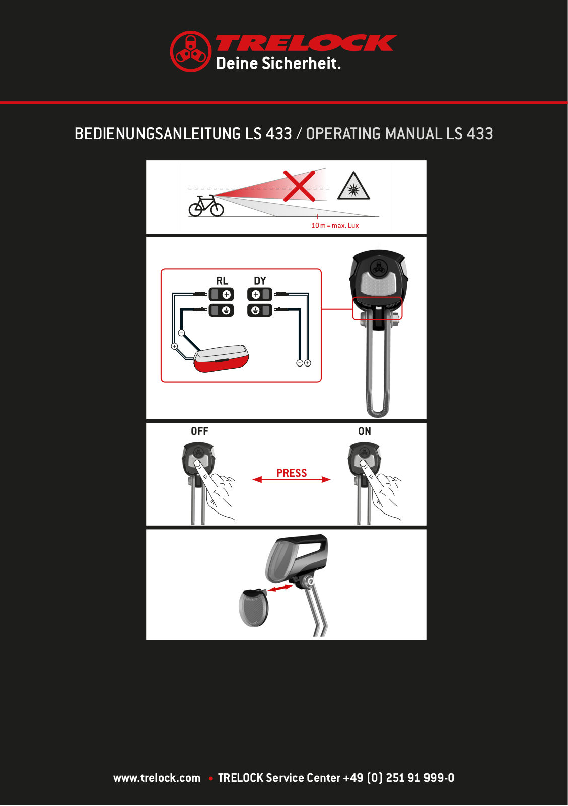 Trelock LS 433 User Manual