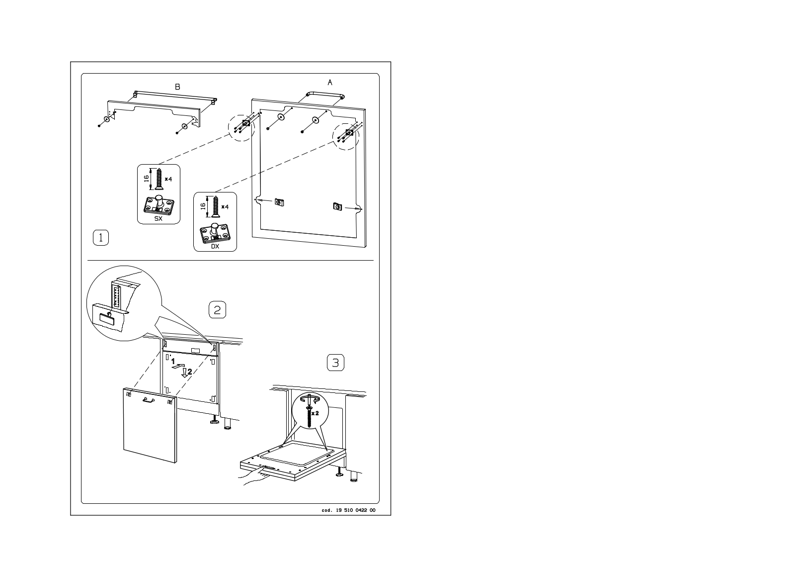 Smeg KIT6CXF User manual