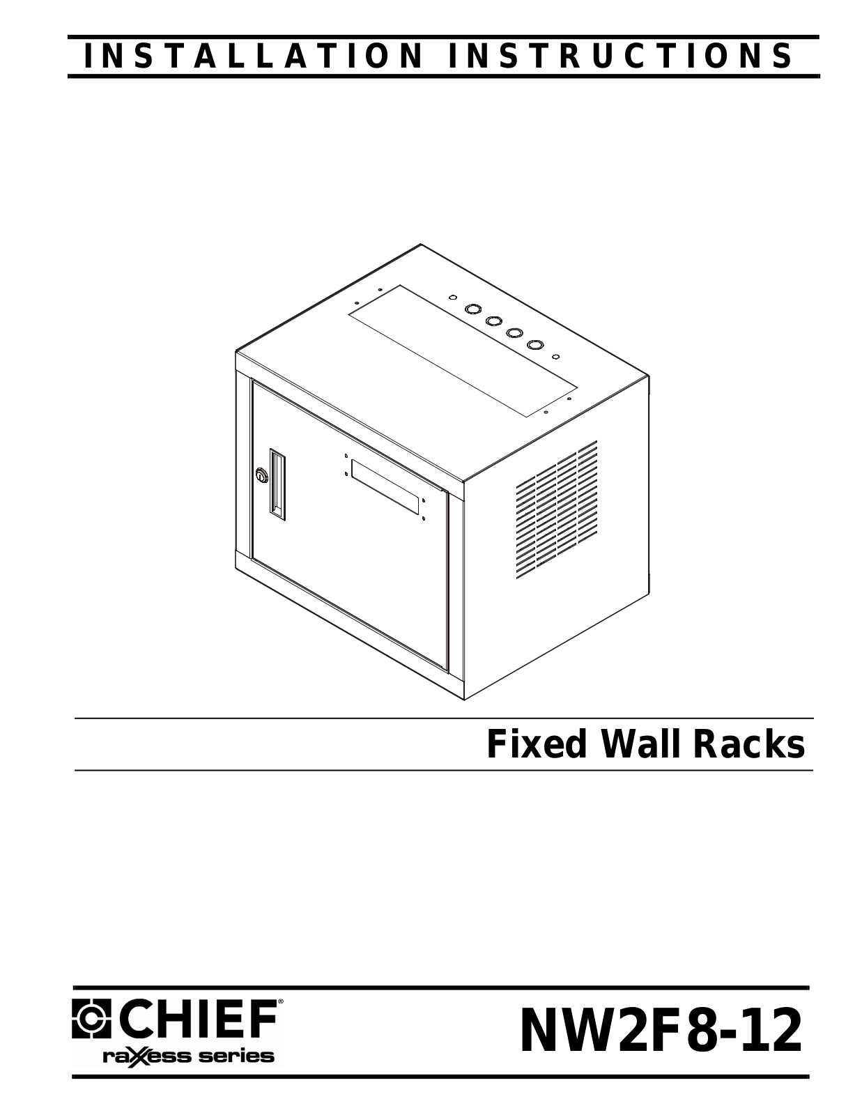 CHIEF NW2 User Manual