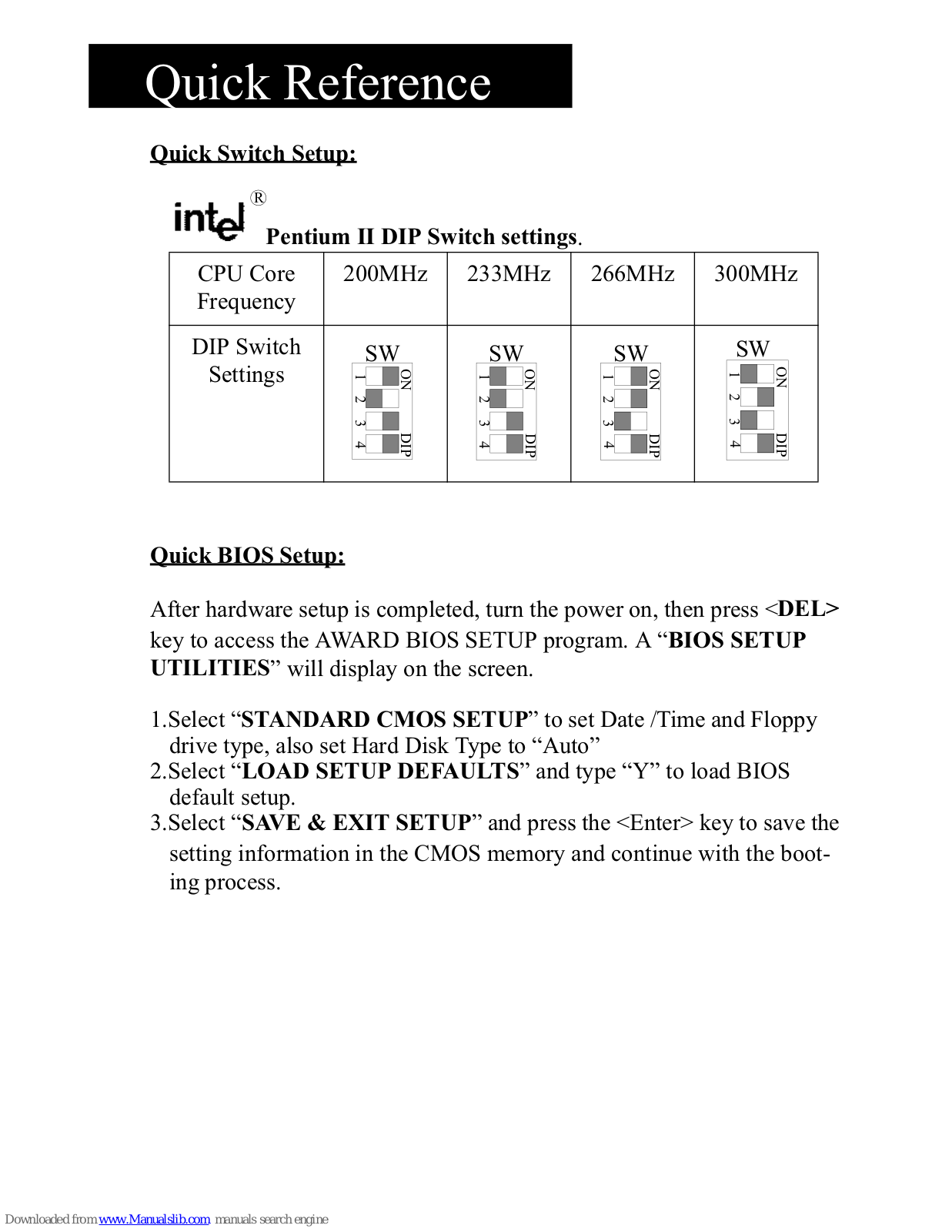 Freetech P6F77 User Manual