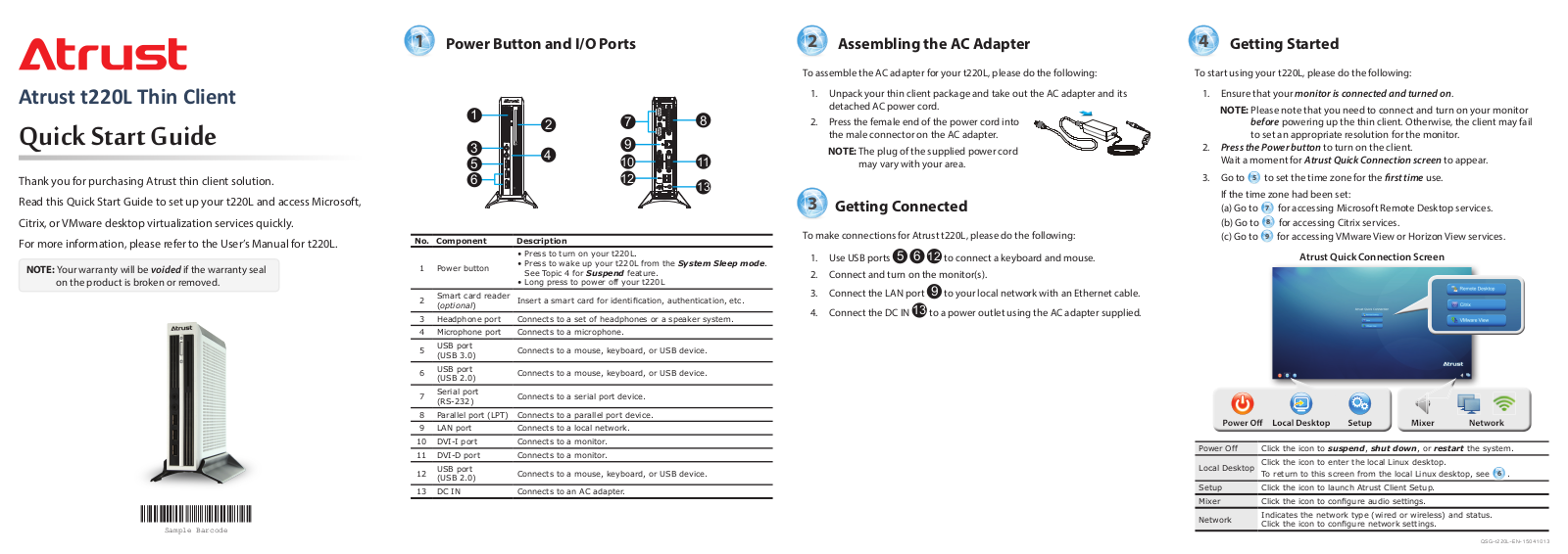 Atrust T220L User Manual