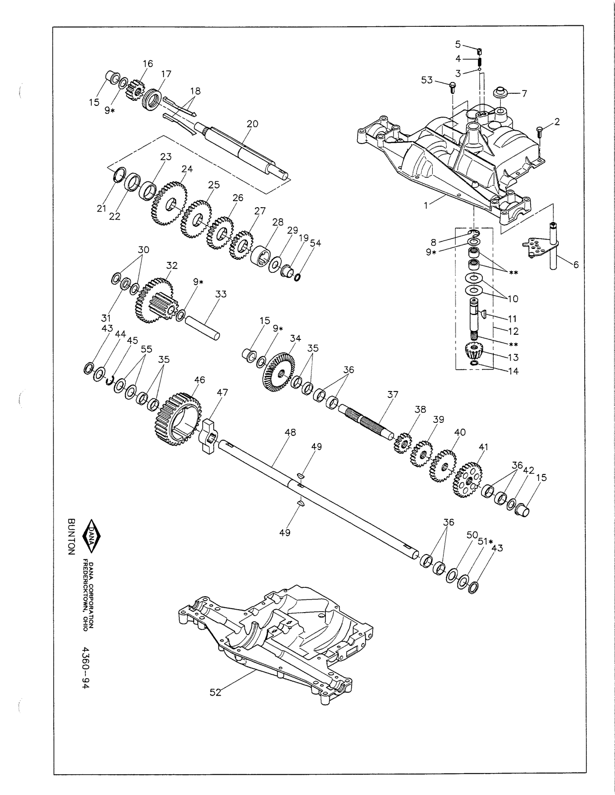 Dana 4360-94 User Manual