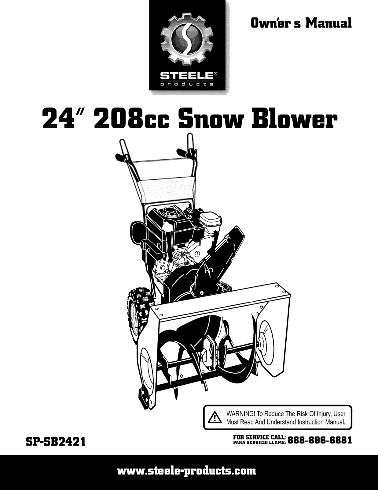 Steele SP-SB2421 Owner’s Manual - ManualMachine.com