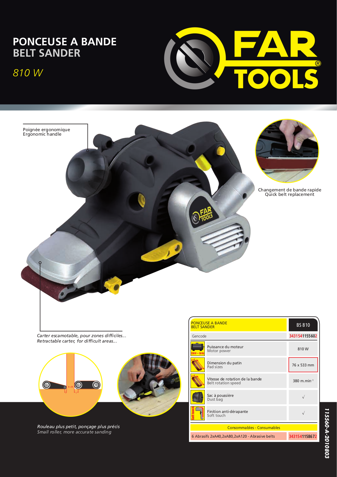 FARTOOLS BS810 User Manual