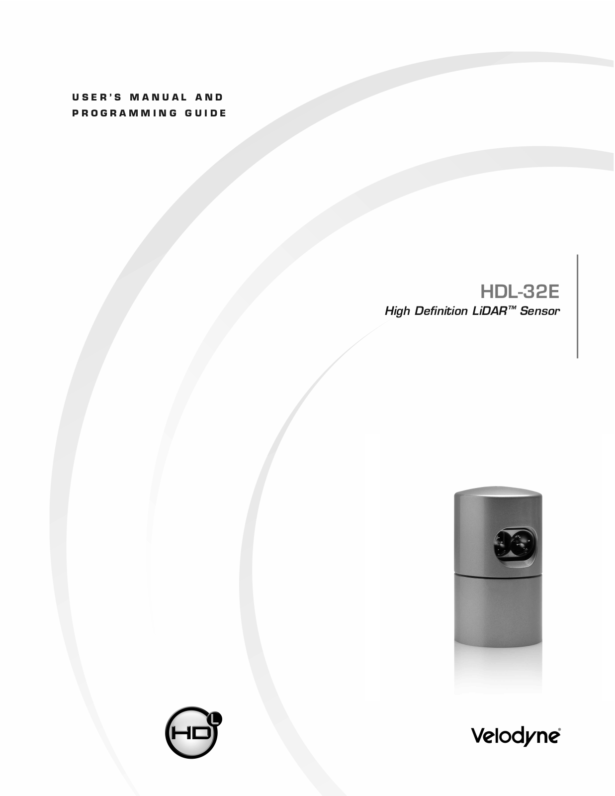 Velodyne Acoustics HDL-32E User Manual