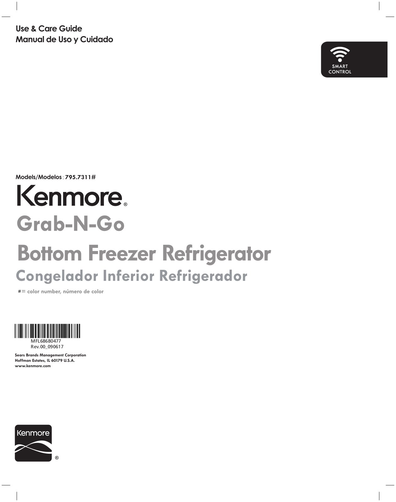 Kenmore 79573113710, 79573115710 Owner’s Manual