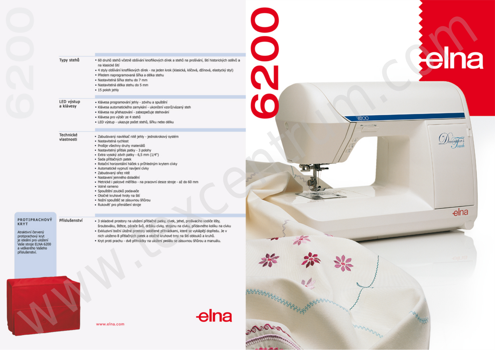 Elna 6200 BROCHURE