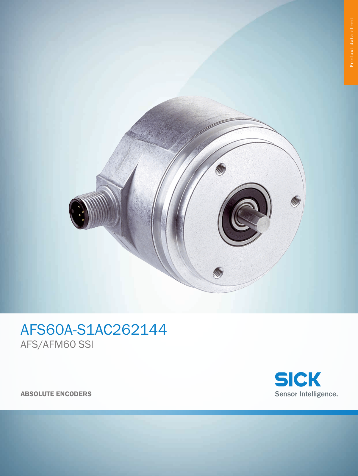 Sick AFS60A-S1AC262144 Data Sheet