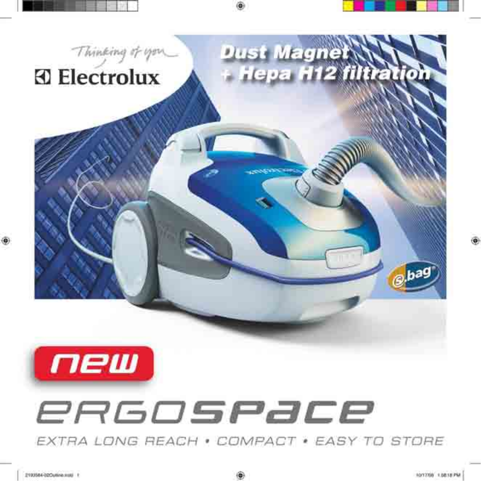 Electrolux eRGOSPACe User Guide