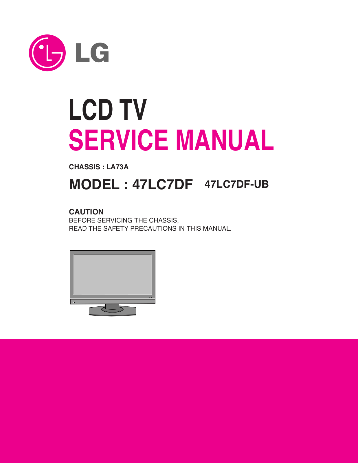 LG 47LC7DF Schematic