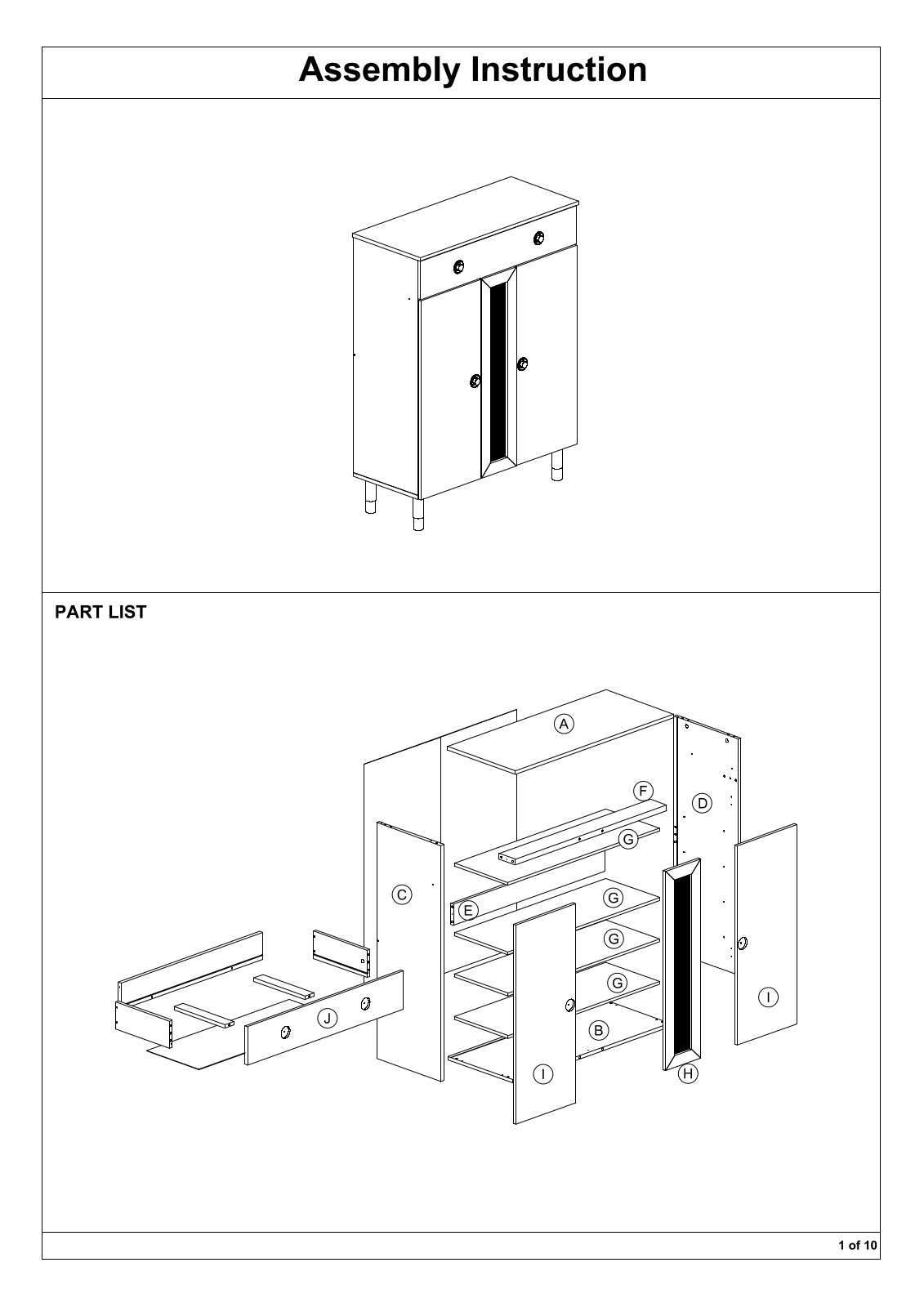Steelside W002113236 Assembly Instruction - ManualMachine.com